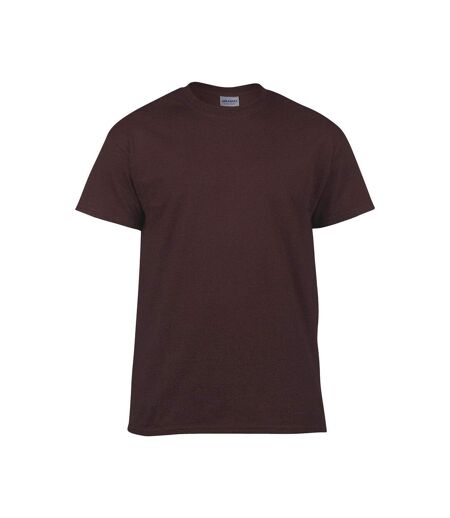 T-shirt Manches Courtes Heavy Cotton Adulte Marron Orangé Gildan
