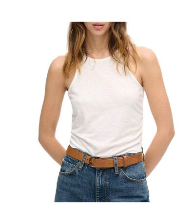 Débardeur blanc femme superdry superdry ruched - l