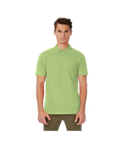B&C Safran Mens Polo Shirt / Mens Short Sleeve Polo Shirts (Pistachio)