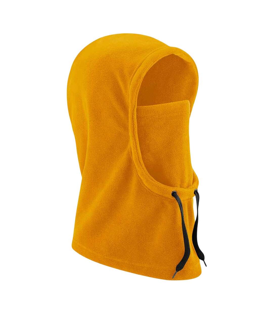 Beechfield Fleece Recycled Detachable Hood (Mustard Yellow) (One Size) - UTPC4692-1