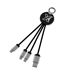 SCX Design C16 USB Charger (White/Solid Black) (One Size) - UTPF4045