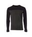 T-Shirt manches longues noir/kaki homme rms26 91112-1