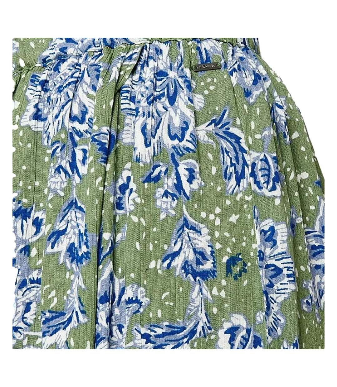 Jupe vertes/bleu femme kaki kaporal salty-3
