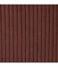 Pouf Coffre Pliable Côtelé Scott 38cm Terracotta-5