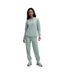 Womens/ladies Rival Terry Joggers Green Under Armour-1
