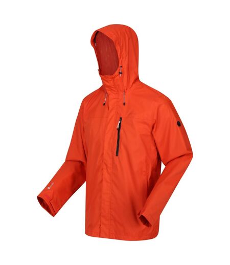 Regatta Mens Baslow Waterproof Jacket (Rusty Orange) - UTRG9410