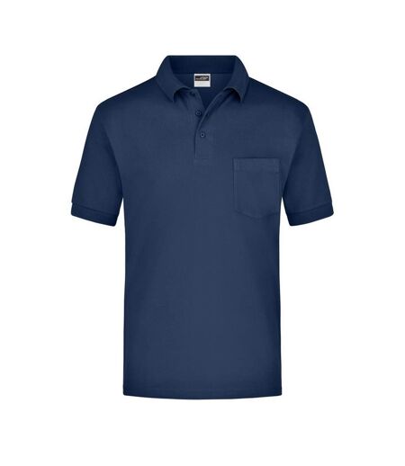 Polo Homme Bleu Marine James And Nicholson