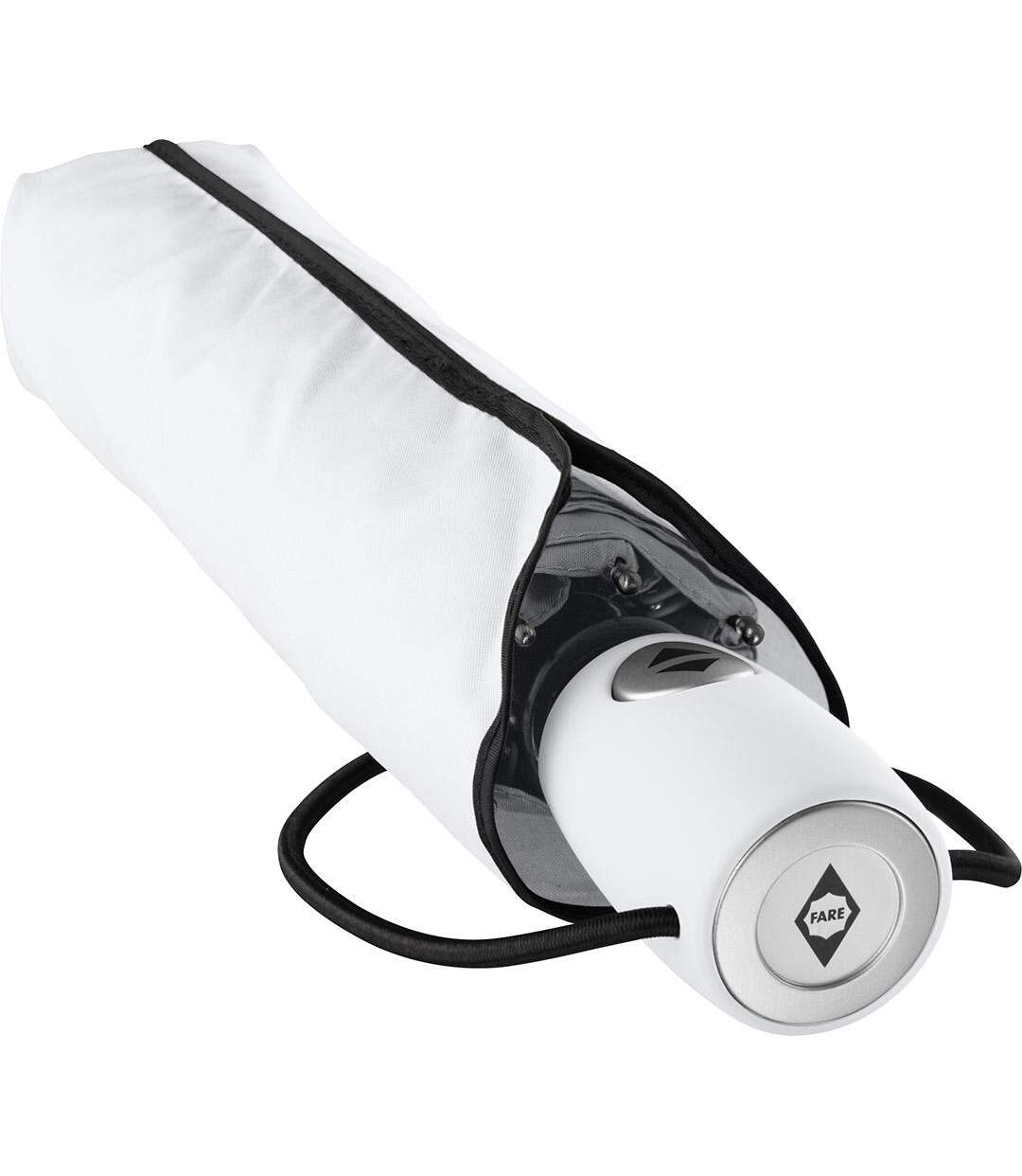 Parapluie Pliant Motif/style Poche 28,5 Cm X 97 Cm Blanc Fare-3