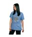 T-shirt Motif/style Lettrage Magic Femme Bleu Délavé Daisy Street-4