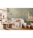 Table basse en marbre et manguier COPPA - Beige-2