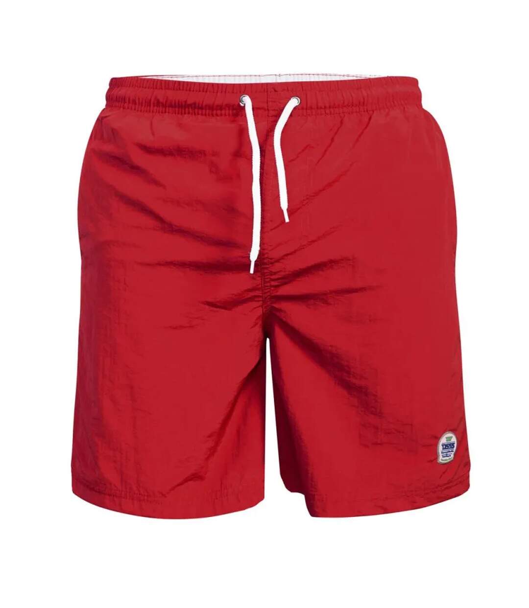 Duke Mens Yarrow D555 Full Length Swim Shorts (Red) - UTDC205-1