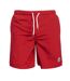 Duke Mens Yarrow D555 Full Length Swim Shorts (Red) - UTDC205-1