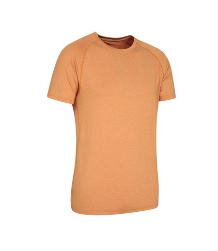 Mountain Warehouse Mens Agra Striped IsoCool T-Shirt (Mustard) - UTMW461