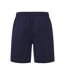 Mens Fleece Shorts Blue Everlast-2