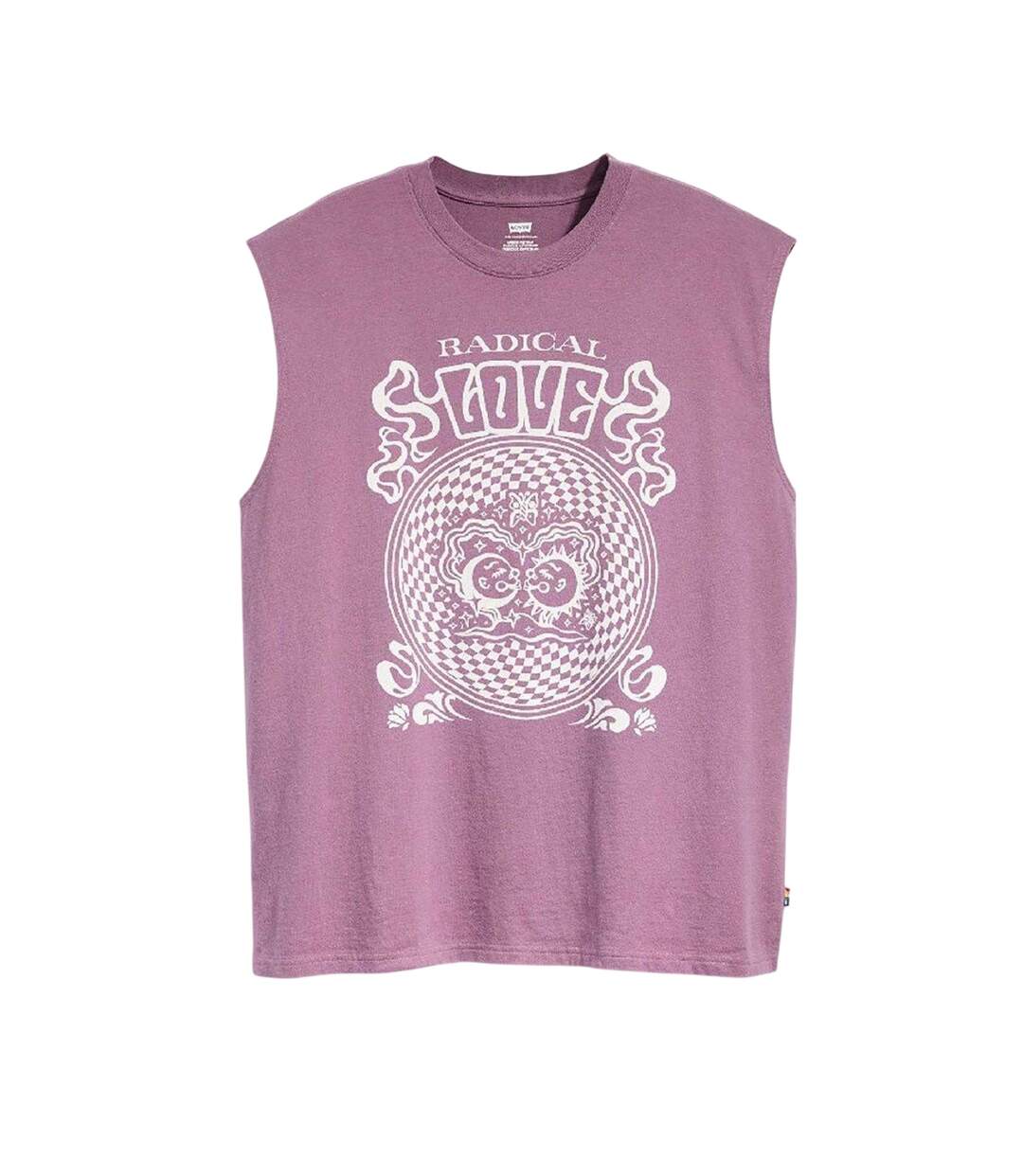 Débardeur Pride Motif/style Imprimé Graphique Homme Violet Levis-2