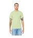 Canvas T-shirt Jersey Hommes Vert Bella + Canvas-1