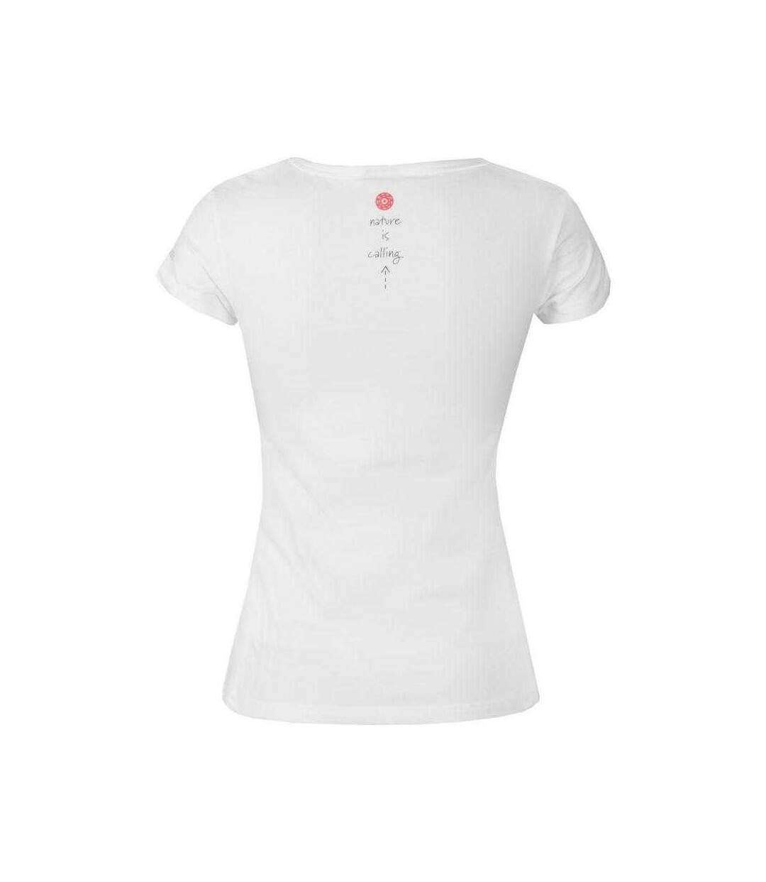 T-shirt Wilma Femme Blanc Hi-Tec-2