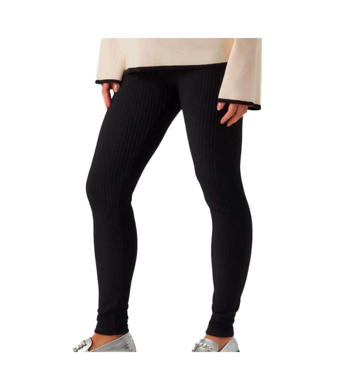 Legging Noir Femme Mamalicious Maline - S-1