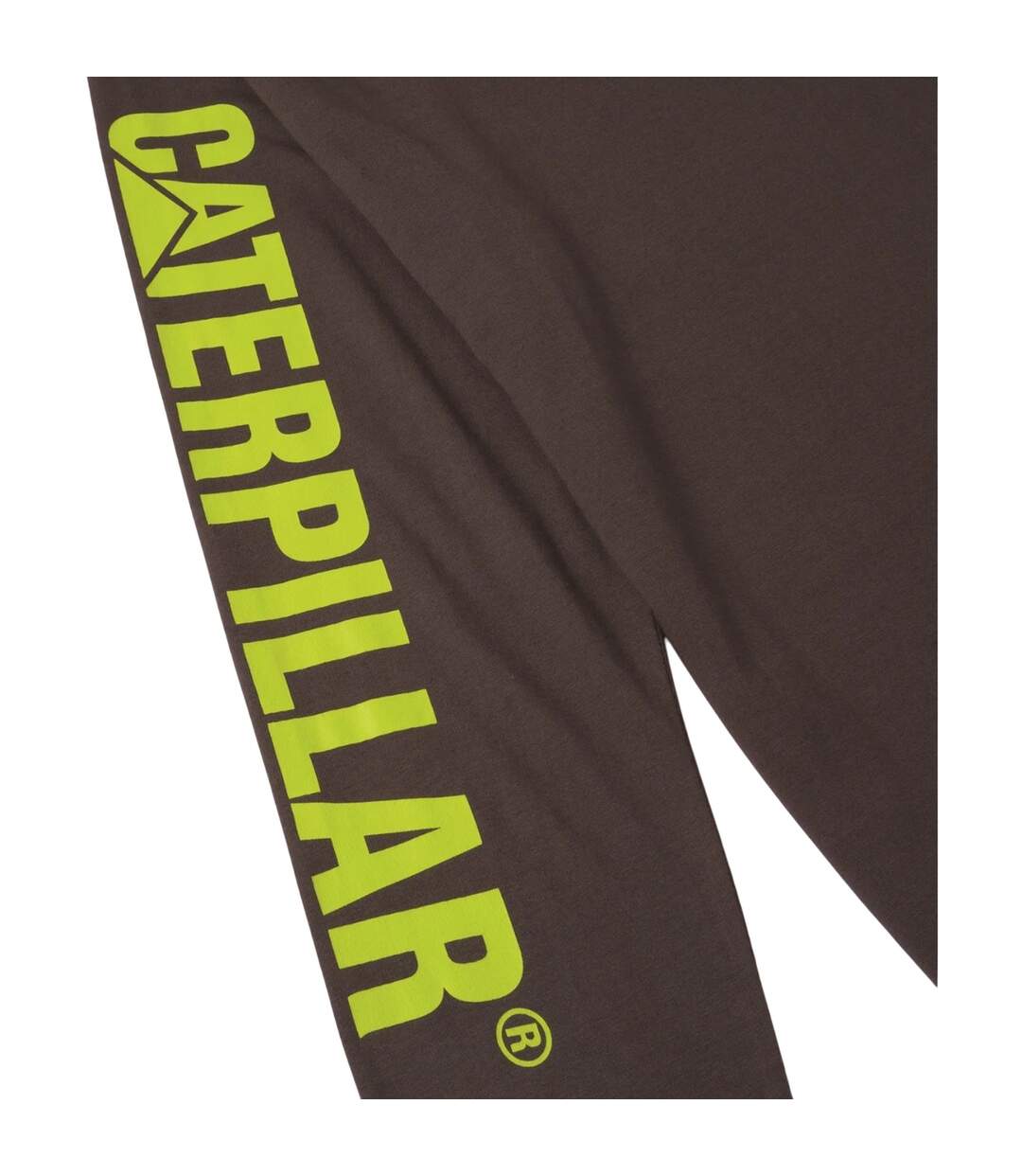 T-shirt Manches Longues Trademark Banner Homme Anthracite Caterpillar-3