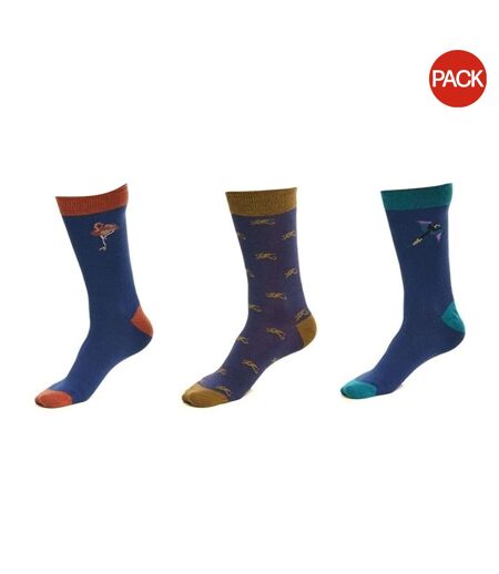 Chaussettes homme bleu Laurence Llewelyn-Bowen