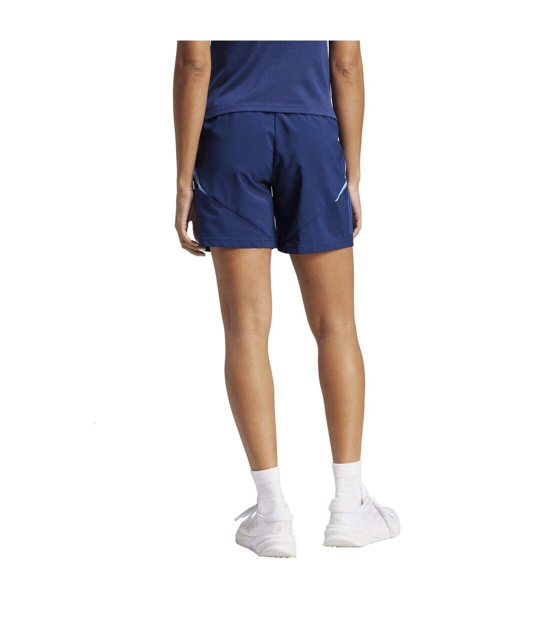 Short De Foot Tiro Femme Bleu Marine Foncé Adidas-3