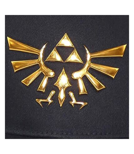 Legend Of Zelda Hyrule Logo Snapback Cap (Black) - UTHE561