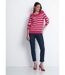 Pull rayures et boutons esprit marinière-4