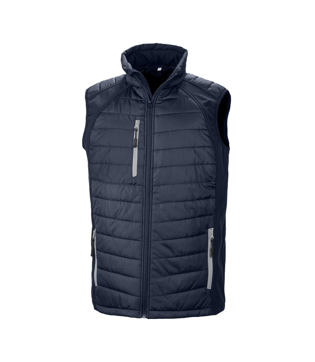 Veste Sans Manches Compass Adulte Bleu Marine Gris Result-1
