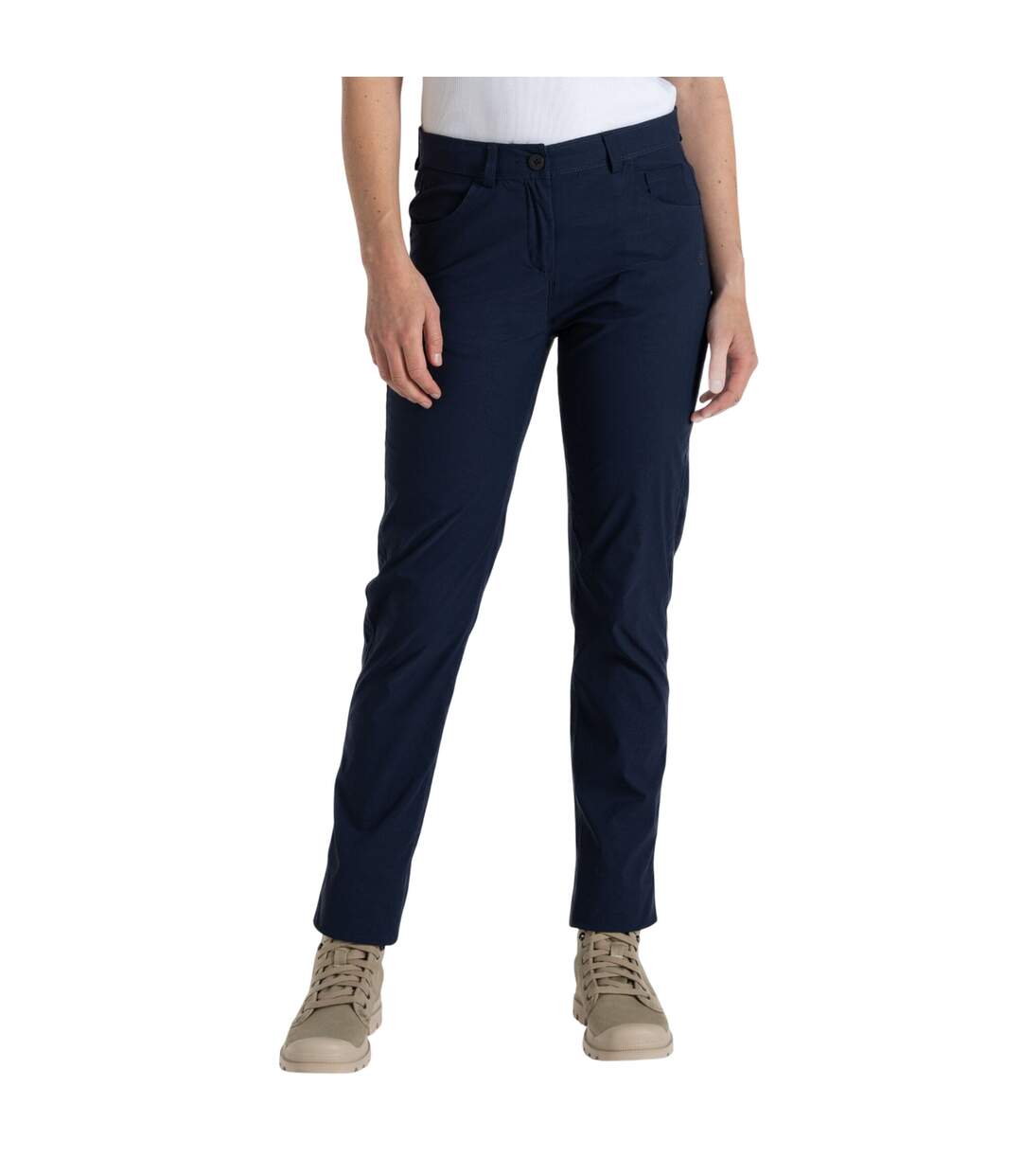 Pantalon de randonnée milla femme bleu marine Craghoppers-3