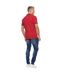 Mens Upwood Polo Shirt Red Bewley & Ritch-3