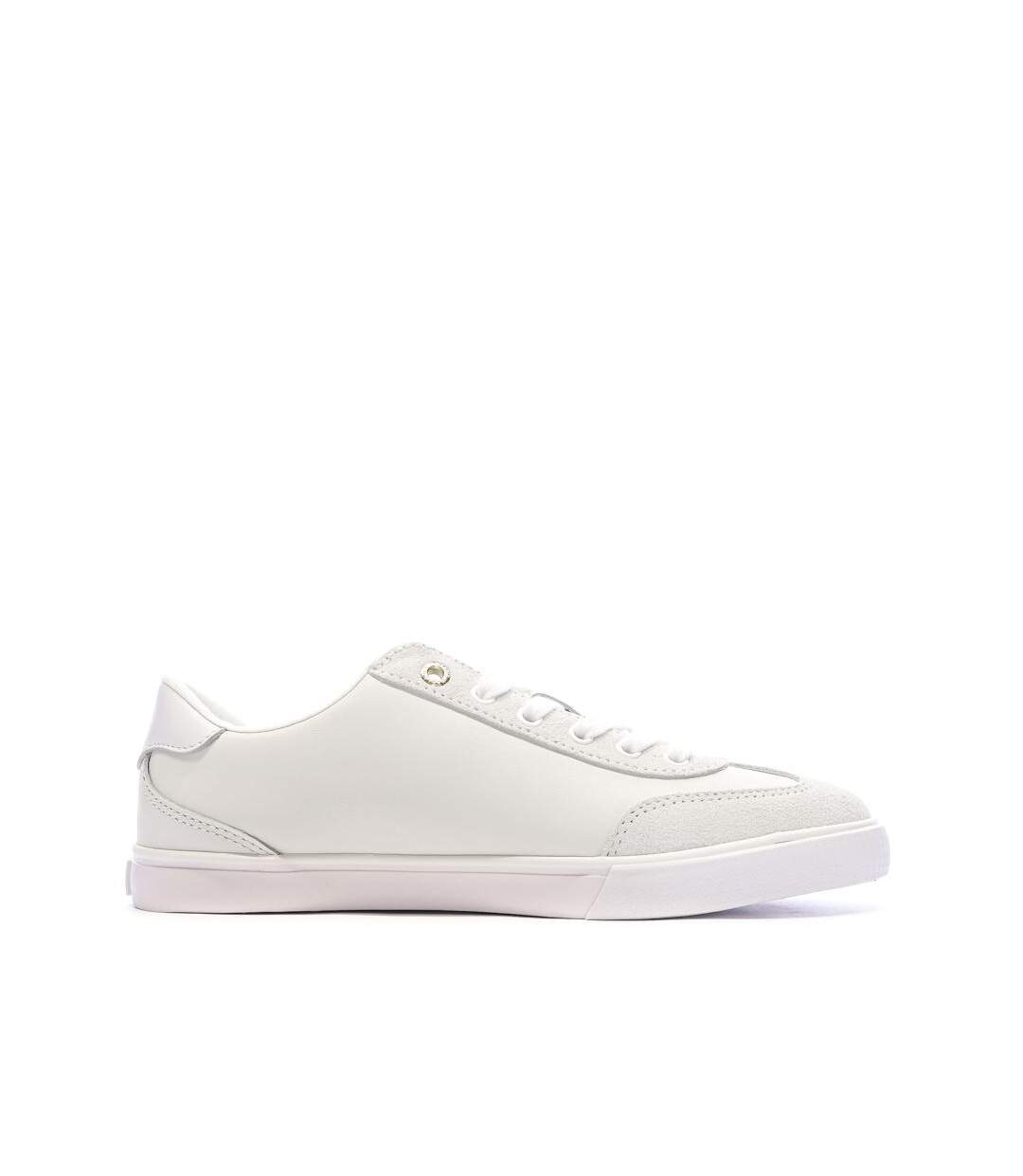Baskets ecru femme tommy hilfiger th chic-2