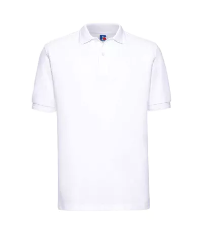 Polo À Manches Courtes Hommes Blanc Russell