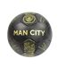 Manchester City FC Phantom Signature Faux Leather Soccer Ball (Black/Gold) (5) - UTBS3074