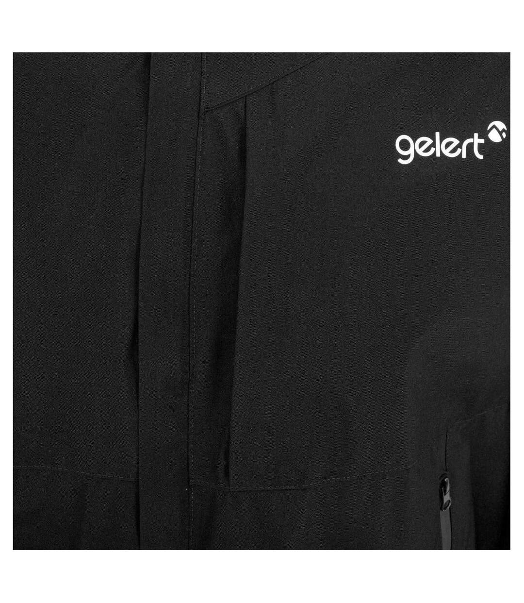 Mens Lined Jacket Black Gelert-3