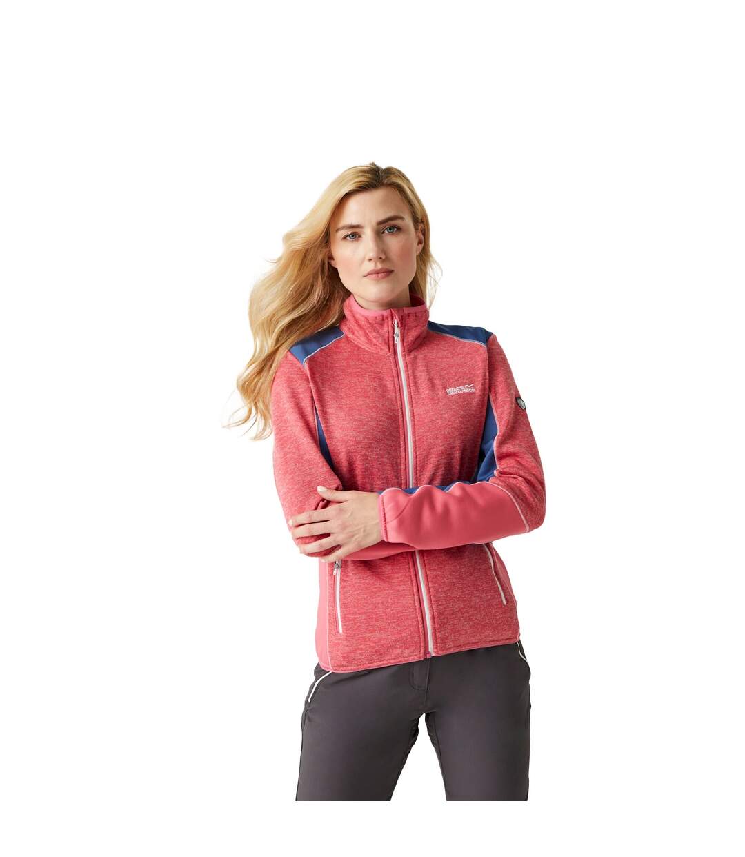 Veste Polaire Lindalla Femme Rose Denim Regatta-4