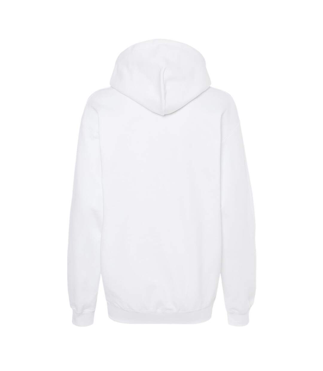 Sweat Uni À Capuche Softstyle Adulte Noir Chiné Gildan-2