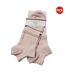 Chaussettes Motif/style Logo Texte Femme Rose Tommy Hilfiger-1