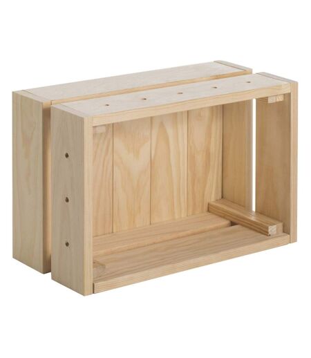 Caisse en pin massif modulable Home box Petite