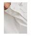 Mens Jacquard Shirt White Jack And Jones-4