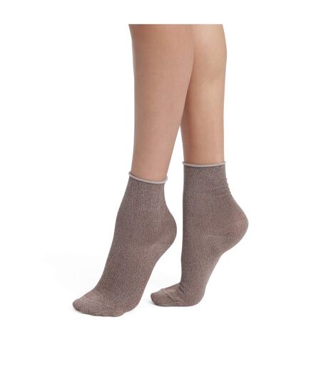 Lot de 2 paires de mi-chaussettes coton Mode
