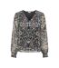 Blouse noir imprimé femme jdy jonna - l-1