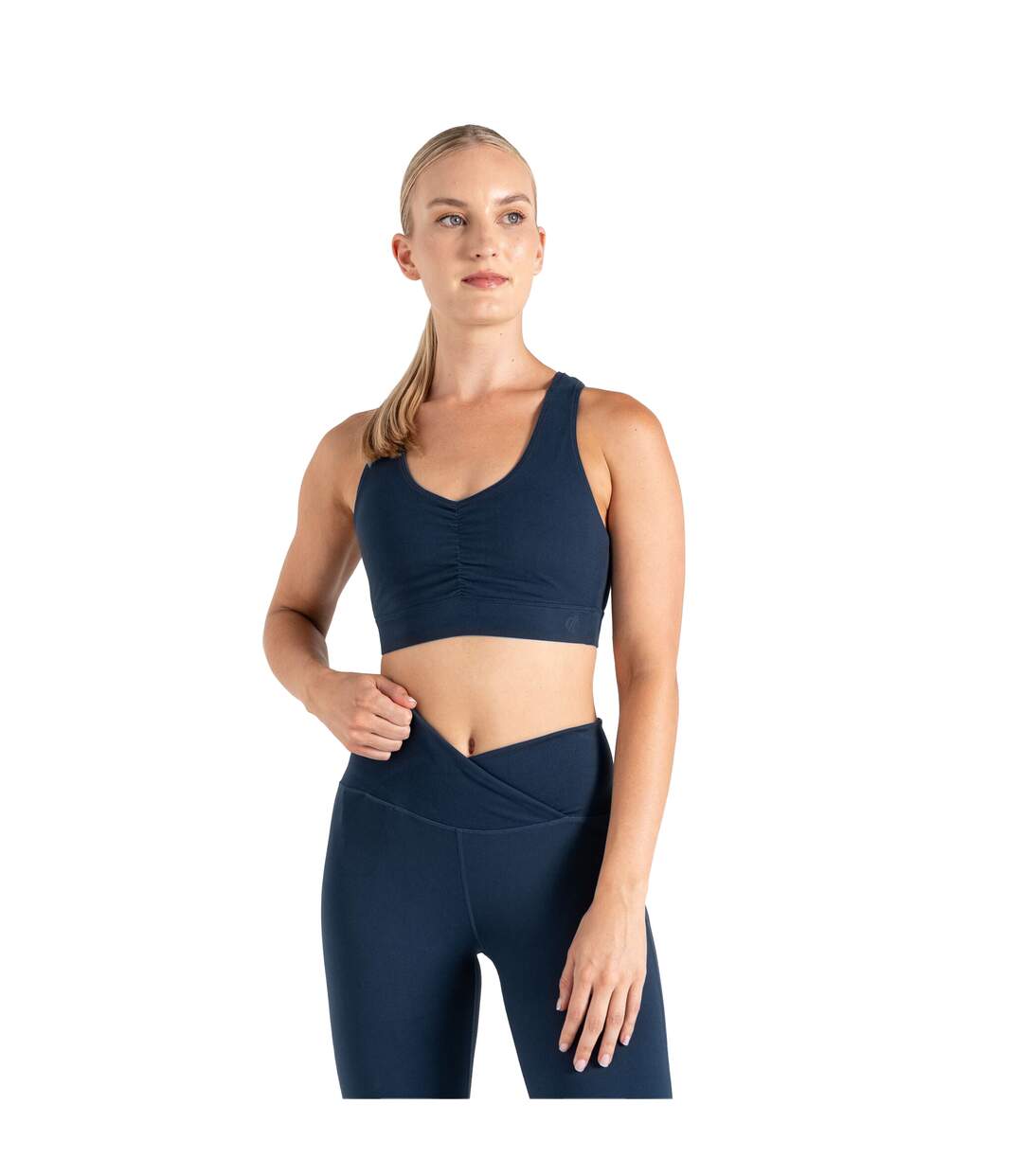 Womens/ladies revived sports bra moonlight denim Dare 2B