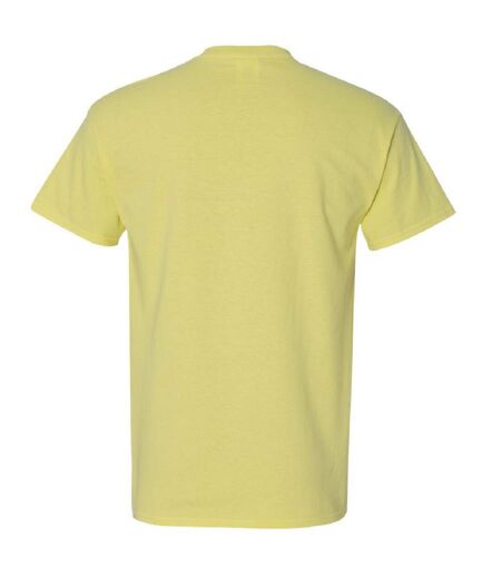 Gildan Mens Ultra Cotton Short Sleeve T-Shirt (Cornsilk) - UTBC475