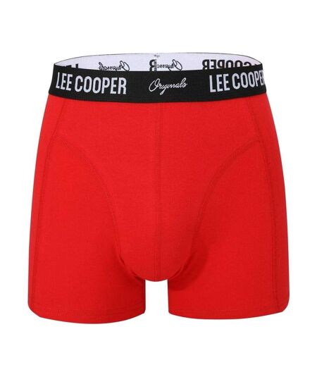 Pack Of 10  Mens Boxer Shorts  Black Grey Red White Lee Cooper