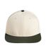 Casquette De Baseball Motif/style Contrasté Naturel Olive Foncé Beechfield-3