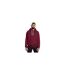Mens Rival Raglan Drawstring Hoodie Red Under Armour-1