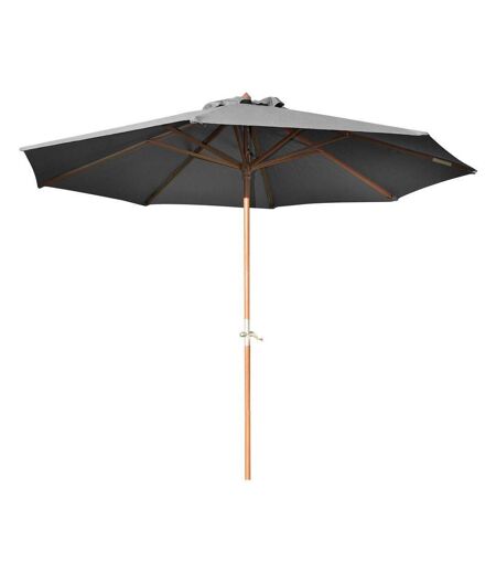 Parasol en bois 300 cm avec manivelle Holly