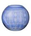 Vase Rond en Verre Tarifa 27cm Bleu-1