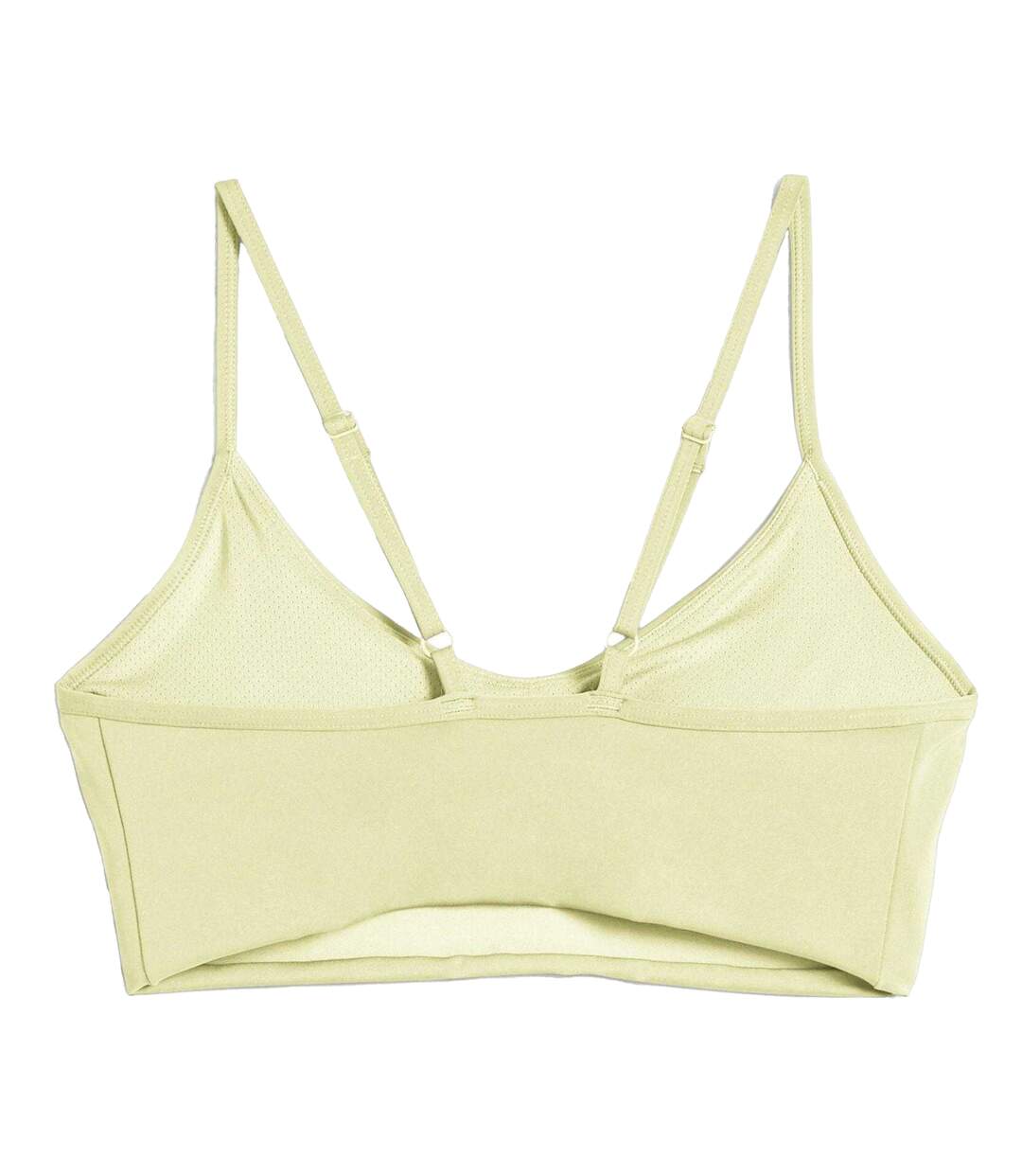 Womens/ladies Move Non-wired Sports Bra Gold Puma-2