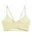 Womens/ladies Move Non-wired Sports Bra Gold Puma-2